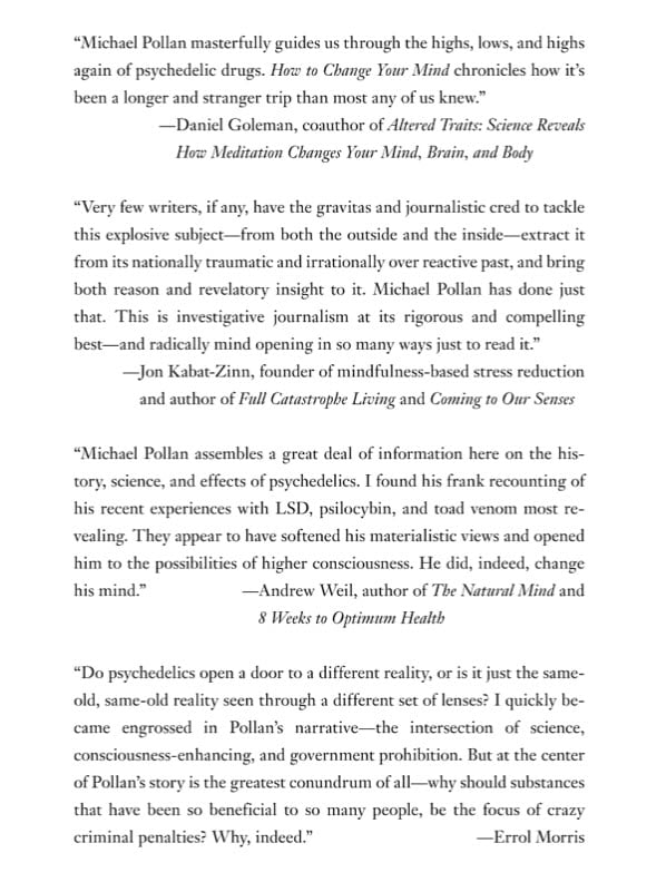 How to Change Your Mind: What the New Science of Psychedelics Teaches Us Book - Image 3