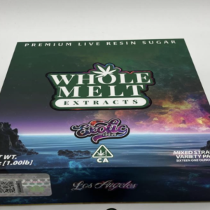 Whole Melts Live Resin Sugar | Exotic Edition