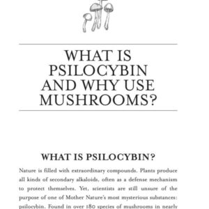 Alternative view of Your Psilocybin Mushroom Companion Book