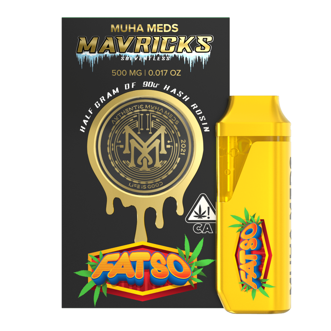 MUHA MEDS FATSO | INDICA 500MG HASH ROSIN