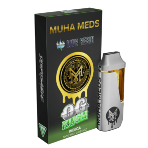 MUHA MEDS OG KUSH | INDICA 1000MG LIVE RESIN THC