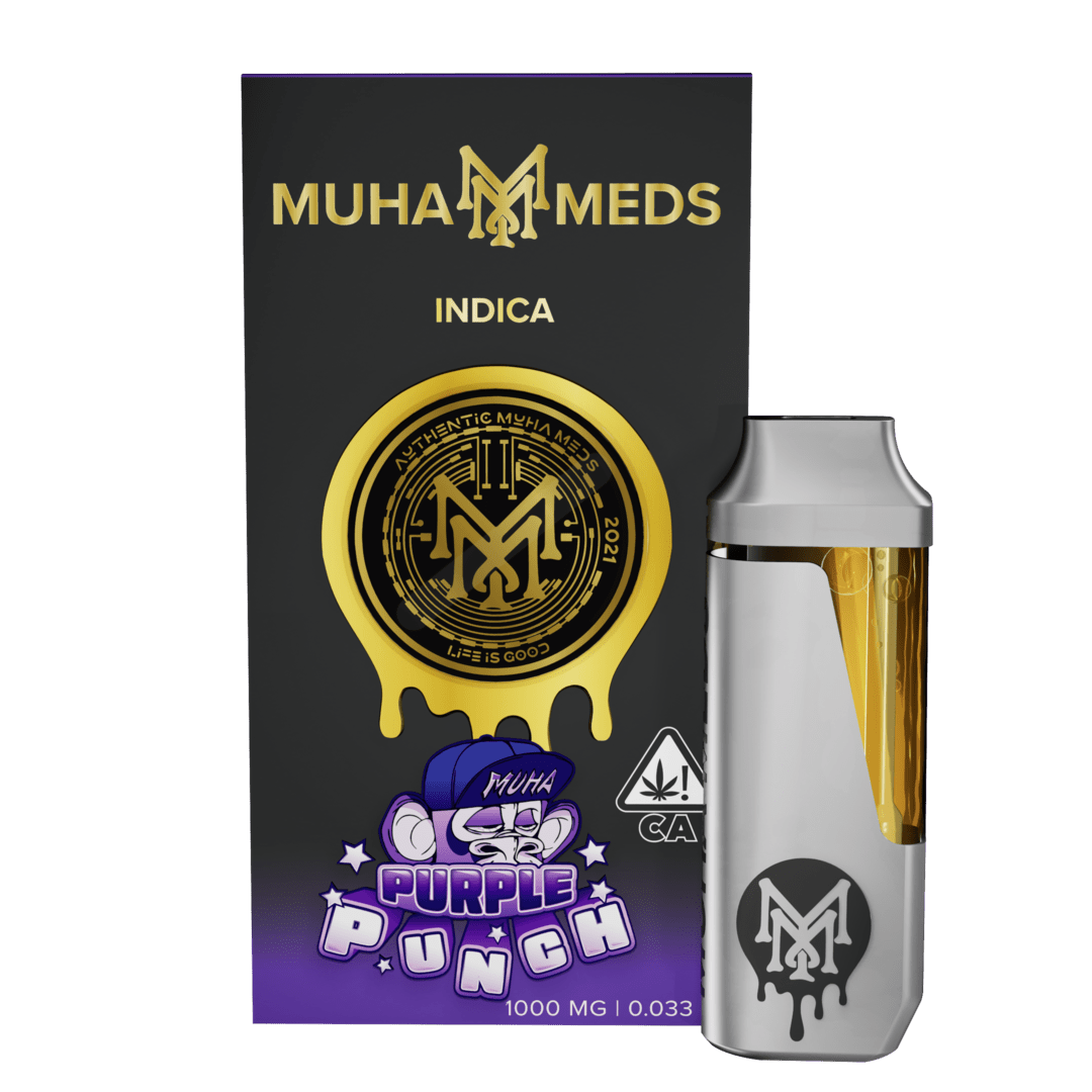 MUHA MEDS PURPLE PUNCH | INDICA 1000MG THC