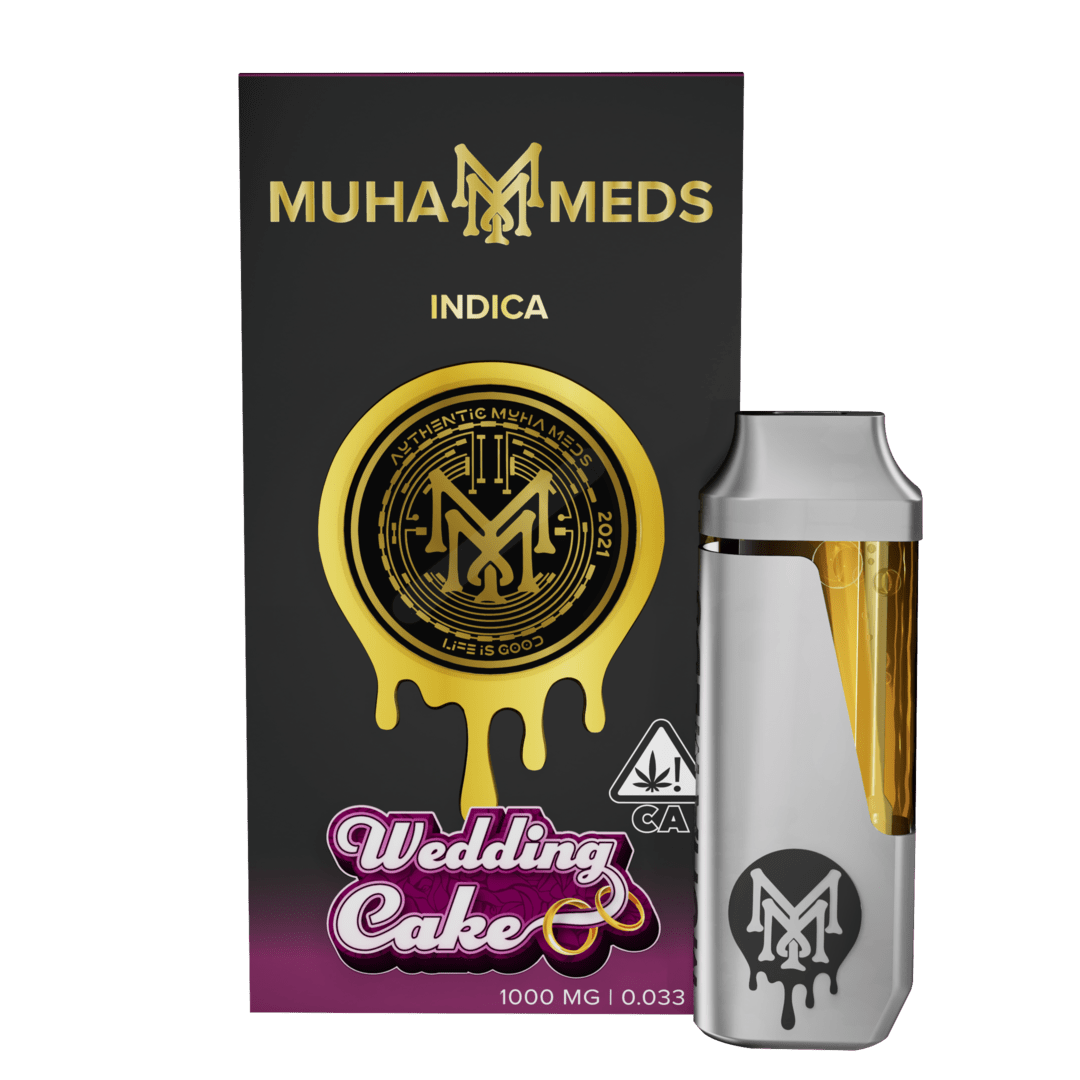 MUHA MEDS WEDDING CAKE | INDICA 1000MG THC